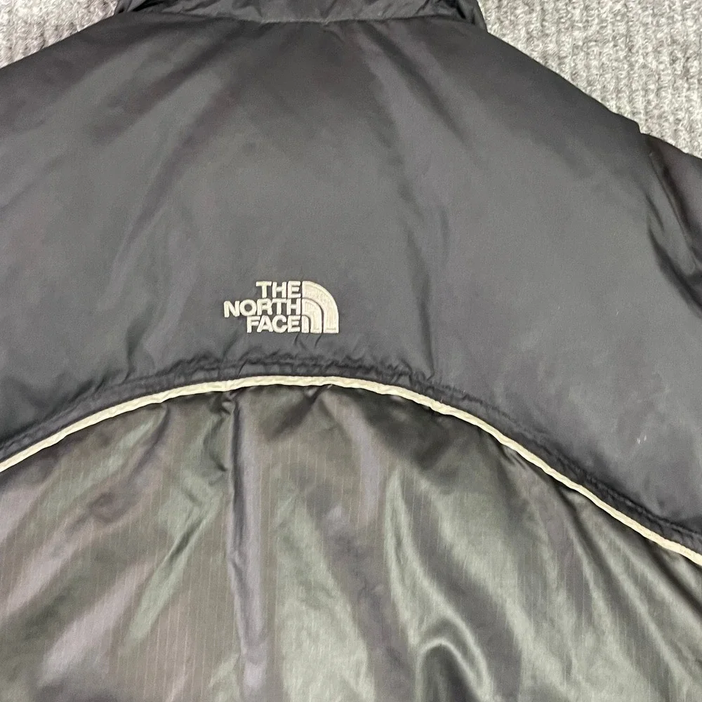 The North Face‎ Puffer Vest Kids M Black 600 Down Insulated Quilted Outerwear